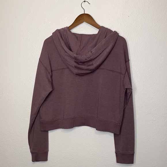 Bass Outdoor Crop Hoodie - Partial Zip - Picture 6 of 6